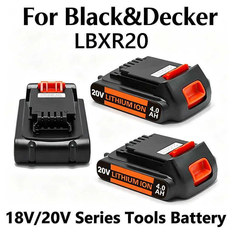 Black+Decker Tool 20V Max - 18V 3.0Ah BL2018 แบตเตอรี่ทดแทนสำหรับแบล็คแอนด์เด็คเกอร์ 20V แบตเตอรี่ลิเธียม