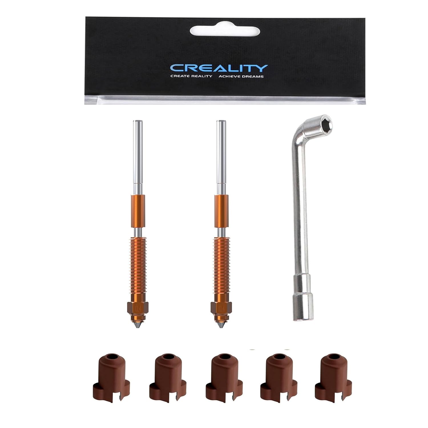 Creality Printer K1 - 1/3/5PCS Creality K1CหัวฉีดสําหรับK1C, K1 Max, K1