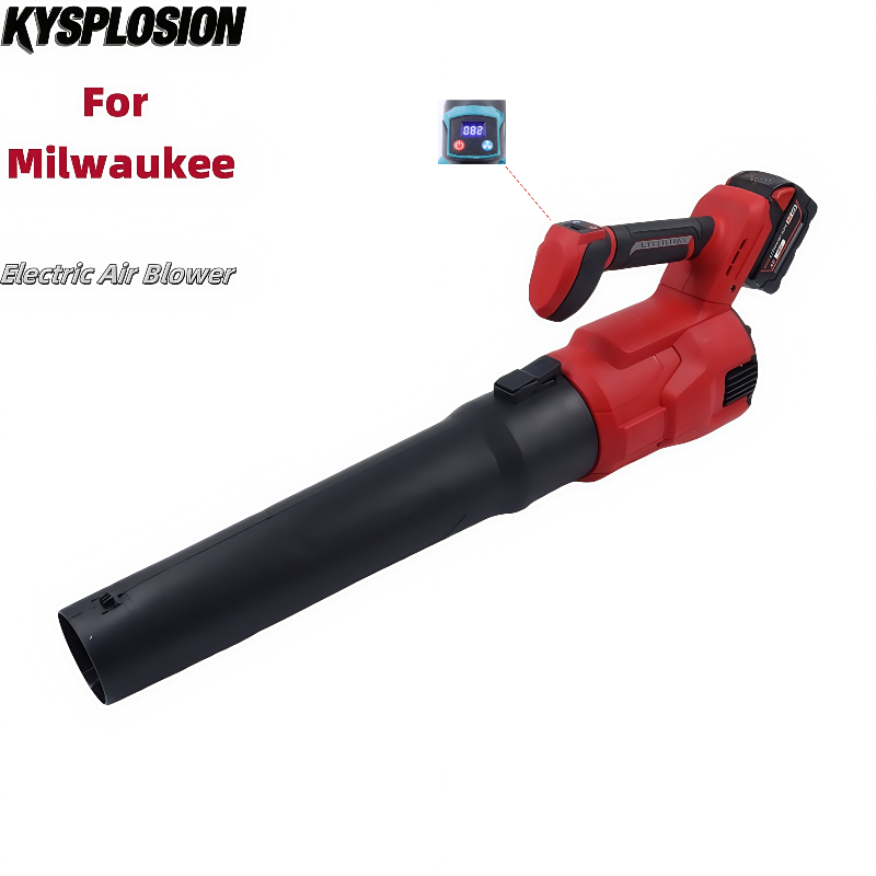 Milwaukee Drill M18 Fuel - ไร้สายที่มีประสิทธิภาพสูงเครื่องเป่าลมไฟฟ้าปรับที่มีประสิทธิภาพ Leaf หิมะฝุ่นทําความสะอาดเครื่องมือ Blower สําหรับ Milwaukee