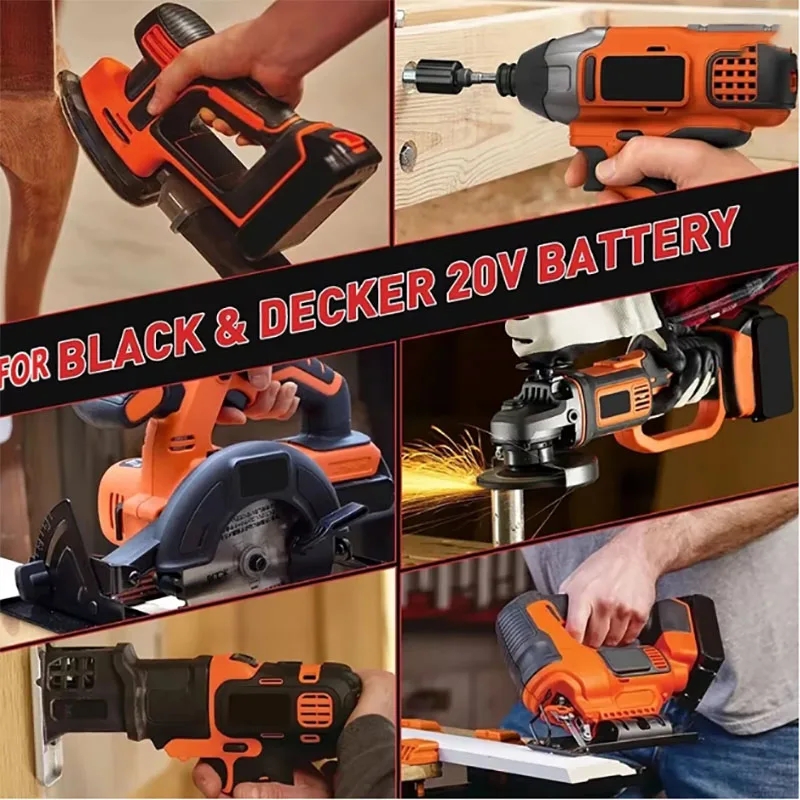18V 3.0Ah BL2018 แบตเตอรี่ทดแท - Black+Decker Tool 20V Max บทวิจารณ์และราคา