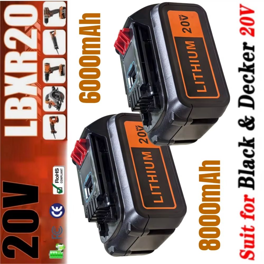 แบตเตอรี่ทดแทนความจุสูง 8Ah สำ - Black+Decker Tool 20V Max บทวิจารณ์และราคา