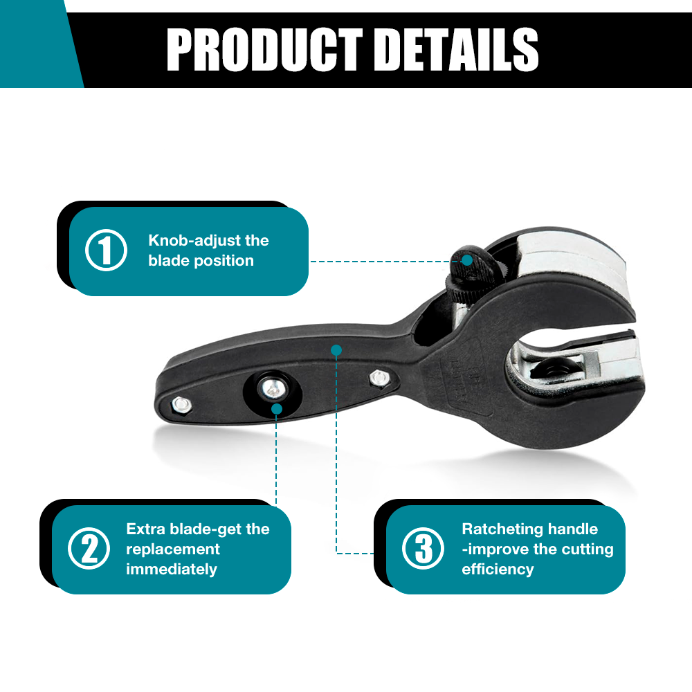 เครื่องตัดท่อแบบมีเฟือง 6-29 ม - Pipe Cutter Ratchet บทวิจารณ์และราคา