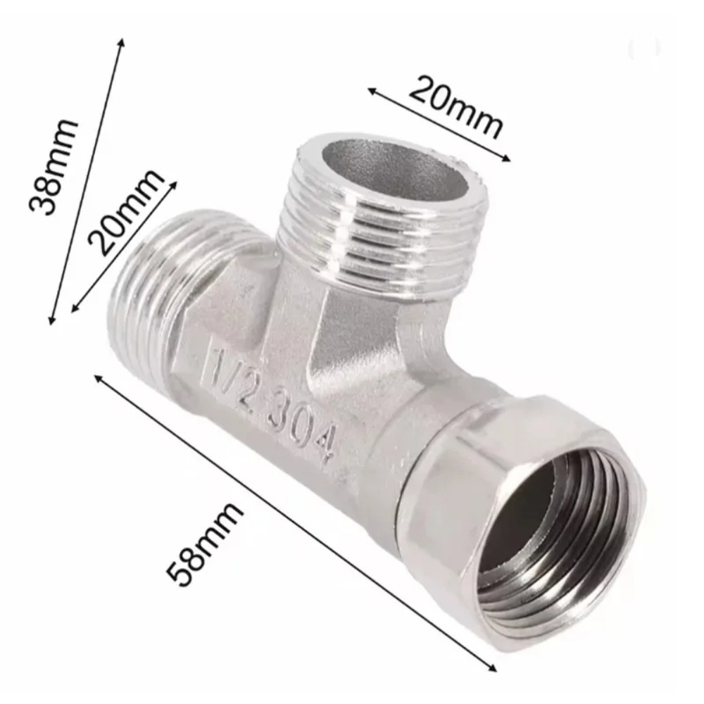 วาล์วแยกน้ำแบบ T ขนาด G1/2 ทำจ - Shower Valve Cartridge บทวิจารณ์และราคา