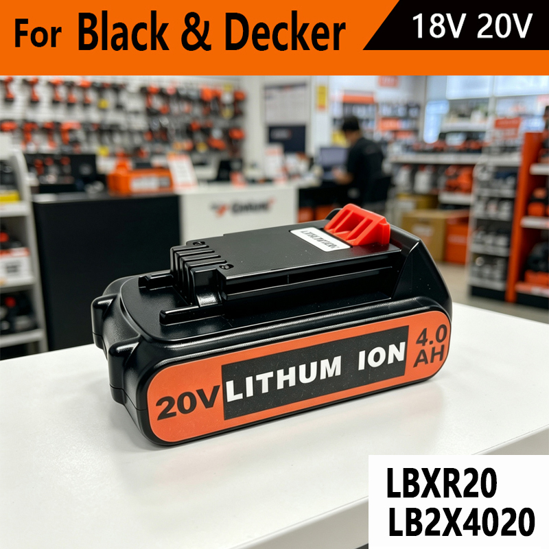 แบตเตอรี่ความจุสูง 8Ah LBX20 ใ - Black+Decker Tool 20V Max บทวิจารณ์และราคา