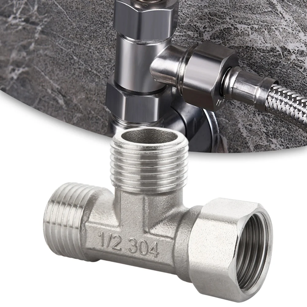 ข้อต่อรูปตัวที สแตนเลส G1/2 นิ - Shower Valve Cartridge บทวิจารณ์และราคา