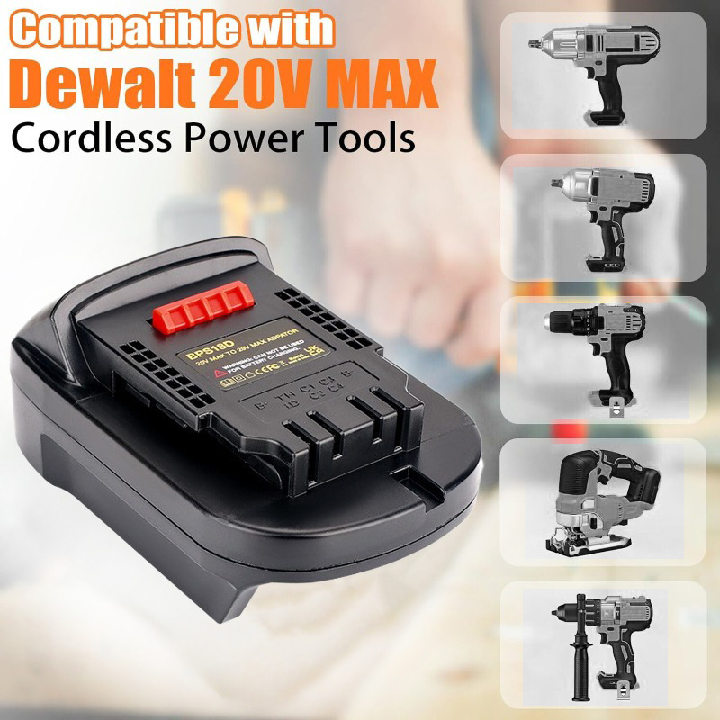 อะแดปเตอร์ HAKSINKY BPS18D สำห - Black+Decker Tool 20V Max บทวิจารณ์และราคา