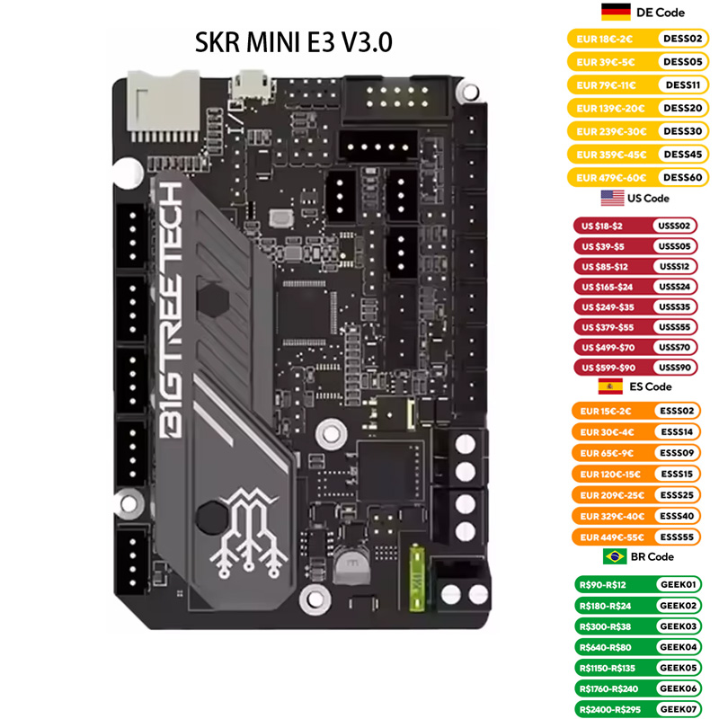 Bigtreetech skr V3.0 E3ขนาดเล็ - Creality Printer K1 บทวิจารณ์และราคา