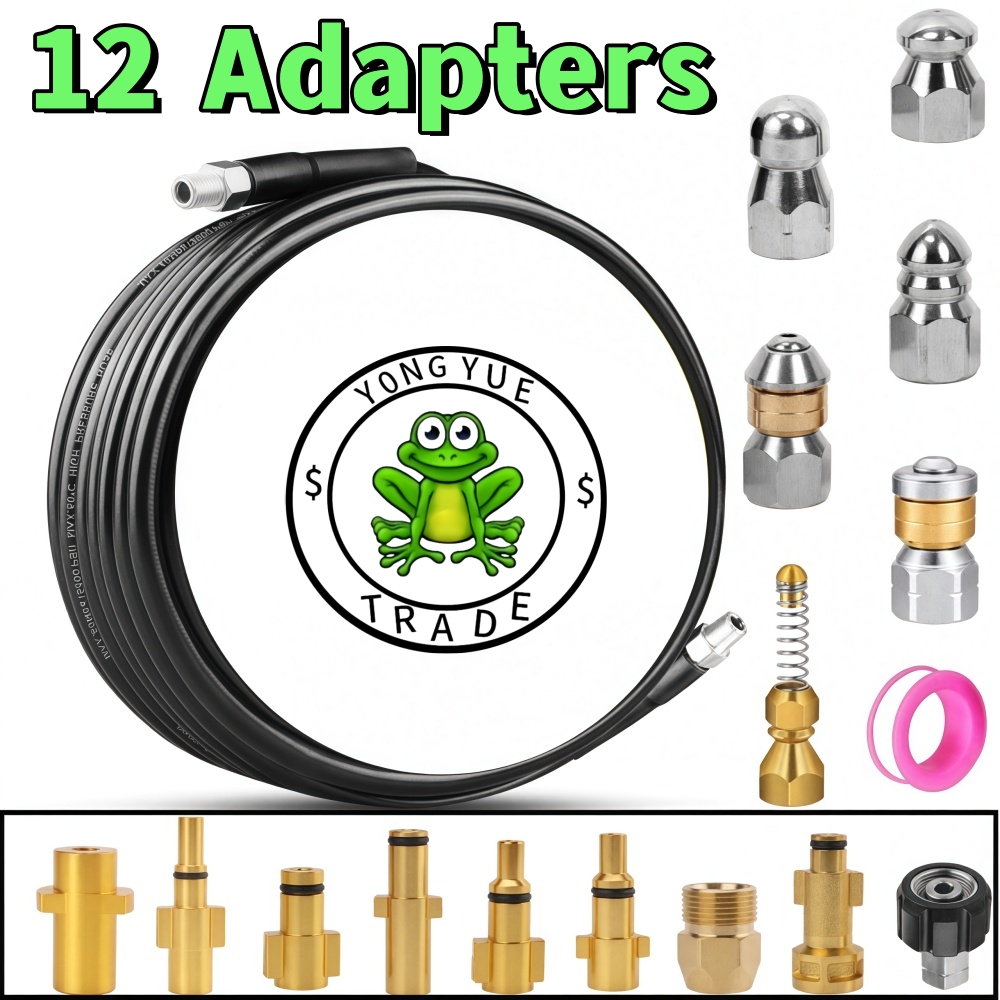 ชุดเครื่องฉีดน้ำแรงดันสูง 5~50 - Drain Pipe Clip บทวิจารณ์และราคา