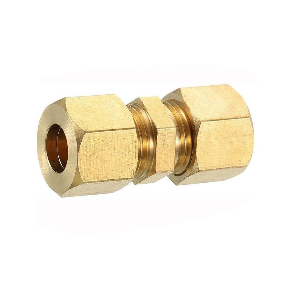 ข้อต่อทองเหลืองแบบอัด 4 5 6 8  - Compression Fitting Brass บทวิจารณ์และราคา