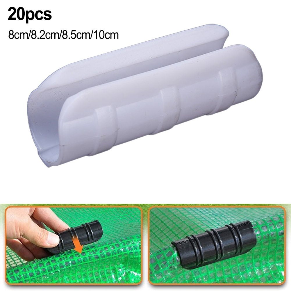 20 PC เรือนกระจกกรอบฟิล์มคลิปห - Plastic Pipe Clip บทวิจารณ์และราคา